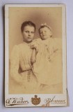 CDV Atelier Romania Bucuresti Bucuresci Bucarest Gustav A. Waber - Mama cu copil cca.1900
