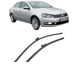 Cumpara ieftin Set stergatoare auto Volkswagen PASSAT B7 (A32, A33) 2011-2020, pentru parbriz, 2 bucati, Valeo Silencio Xtrm VF376