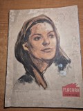 revista flacara 1 iulie 1956 - mihail sadoveanu