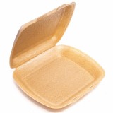 Cumpara ieftin Caserola Polistiren Bio, 1 Compartiment, MB1 XPP, 1000gr, Set 100 buc