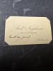 Carte de vizita Paul Negulescu