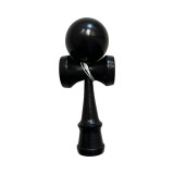 Kendama neagra atractiva pentru dexteritate si distractie