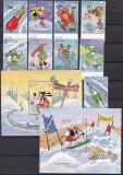 Gambia 1993 Disney sport MI 1799-1807 + 2 bl. 217, 218 MNH