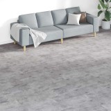 vidaXL Plăci de Pardoseală 18 pcs Ciment maro 5,26 m&sup2; PVC 42046293