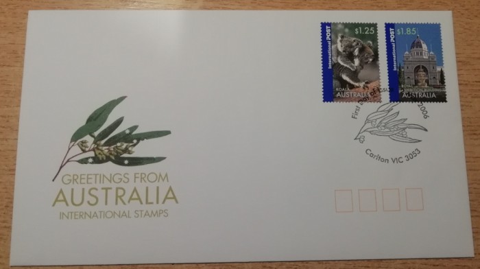 B14 - FDCS - Australia - ursul koala