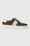 MICHAEL Michael Kors sneakers Irving culoarea maro, 43F3IRFS1B