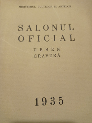 SALONUL OFICIAL 1935, Desen si Gravura foto