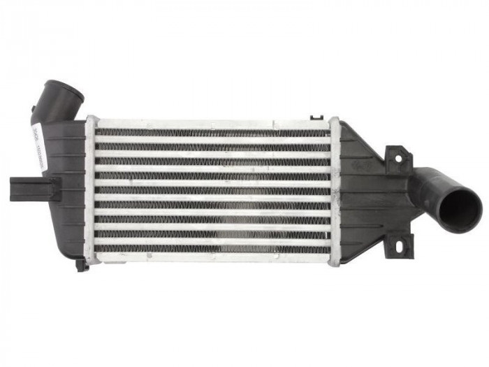 Intercooler Opel Astra G, 02.1998-08.2000, motor 1.7 TD 50kw, diesel, cutie manuala, cu/fara AC, aluminiu brazat/plastic, 240x128x50 mm,