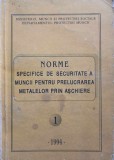 NORME SPECIFICE DE SECURITATE A MUNCII PENTRU PRELUCRAREA METALELOR PRIN ASCHIERE-NECUNOSCUT-253521