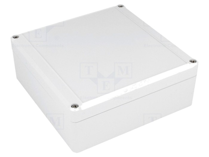 Carcasă universală ABS gri IP65