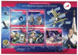 Cumpara ieftin Timbre Madagascar 2020, Cosmonautica Rusia, Set Complet Colita + Bloc, Straine Dupa 1950