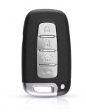 Carcasa cheie Telecomanda Topautochei&reg; pentruHyundai IX35 Sonata I30 Kia Forte Sportage K2 K5 Keyless Go 4 butoane, Fara Brand