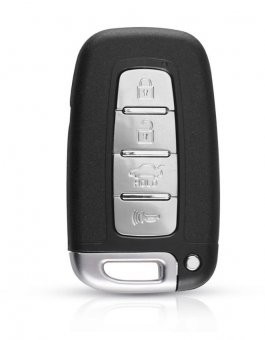 Carcasa cheie Telecomanda Topautochei&reg; pentruHyundai IX35 Sonata I30 Kia Forte Sportage K2 K5 Keyless Go 4 butoane