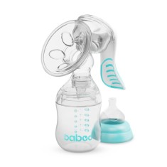 Baboo Manual Breast Pump with 4-level Suction Strength pompă de s&acirc;n 1 buc