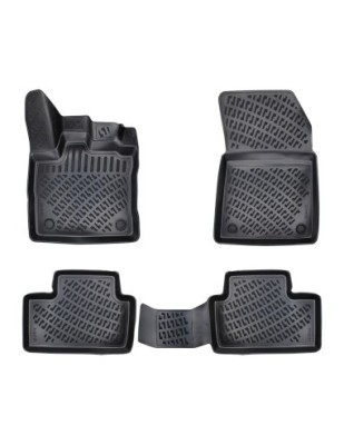 Set covorase auto din cauciuc tip tavita Renault Captur (2019-) foto