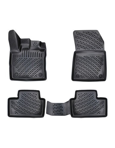 Set covorase auto din cauciuc tip tavita Renault Captur (2019-)