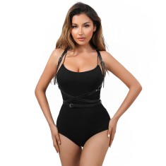 Eross top Front X Belts S/M Black