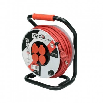 Prelungitor electric pe tambur, Yato IP44, 3x2.5 mmp, lungime 50 m foto
