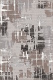 Cumpara ieftin Covor Model Mira 24037-123, Marime 50 x 80 cm, Gri, Maro, Inaltime Fir 6 mm, Antialergic, Polipropilena, Living, Dormitor, Sufragerie, Birou