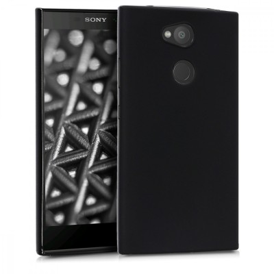 Husa pentru Sony Xperia L2, Silicon, Negru, 44289.47 foto
