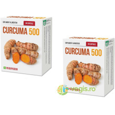 Pachet Curcuma 500 30cps+30cps