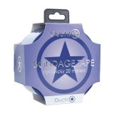 Bandă OUCH! Bondage Tape, pentru jocuri erotice BDSM, nelipicioasă, lungime 20 m, culoare albastru &icirc;nchis (navy)