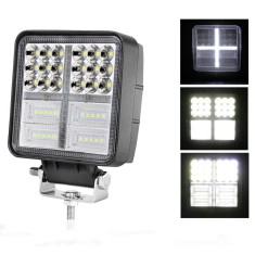 Proiector LED Lumina Ceata Iluminat 162W 12V 24V Flood Beam Exterior Jeep Cabina