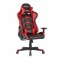 Scaun gaming GN90 Indianapolis, suport lombar, perna tetiera, cotiere reglabile, rotativ, mecanism multiblock, 150 kg, negru/rosu