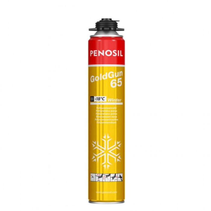 Spumă poliuretanică de iarnă GoldGun 65 Winter, 900ml, Penosil A1226