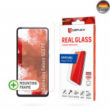 Cumpara ieftin Folie pentru Samsung Galaxy S23 FE, Displex Real Glass 2D, Clear