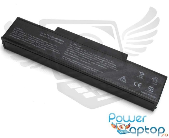 Baterie MSIEX600 6 celule, GT628 6 celule, M675 6 celule, MS1637 6 celule, VR620 6 celule
