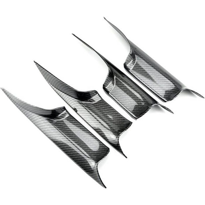 Set 4 manere interior MOTOR10 fata/spate BMW Seria 7 F01 F02 F04, 51419115533, Negru Carbon