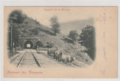 Busteni - Tunelul de la Busteni , Salutari din Romania foto