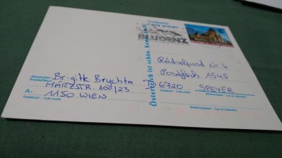 CARTE POSTALA AUSTRIA -CIRCULATA foto