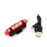 Stop bicicleta 5 led-uri 4 moduri iluminare incarcare usb 2 inele fi-are, Pro Cart