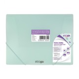 Mapa Strigo A4 cu elastic, Pastel Menta