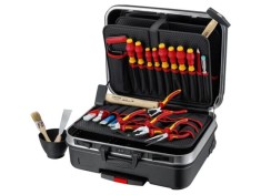 Kit unelte general pentru electricieni KNIPEX 24 piese valijoară
