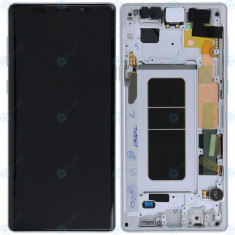 Samsung Galaxy Note 9 (SM-N960F) Unitate de afișare completă alb alpin GH97-22270F GH97-22269F