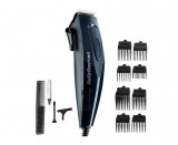 Aparat de tuns BaByliss E695E, 3-25 mm, 5 Trepte, 8 Accesorii, Albastru Negru - RESIGILAT