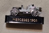 MERCEDES 1901 - trasura - caleasca - masina model vechi de epoca anii 1900 - masinuta - jucarie din plastic