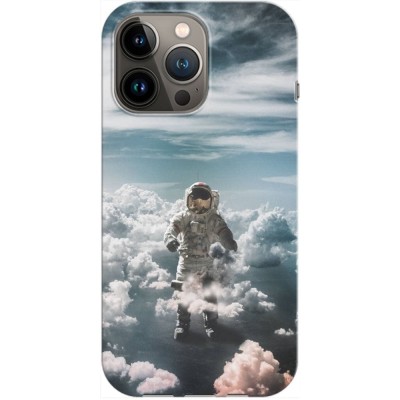 Husa compatibila cu Apple iPhone 14 Pro Max model Astronaut, Silicon, TPU, Viceversa foto