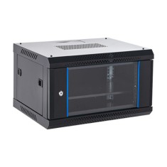 Rack perete 6U 19&#039; 600x450, negru, seria economica - ASYTECH Networking ASY-6U-6045WL