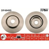 Set disc frana Subaru Impreza Liftback (Gr Gh G3) 03.07-05.14, Impreza Saloon (Gd) 09.99-06.09, Impreza Saloon (Ge Gv) 01.07-, Wrx Sedan (Gj) 07.11-,, Trw