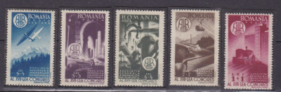 ROMANIA 1947 LP 221 A.G.I.R. SERIE MNH foto