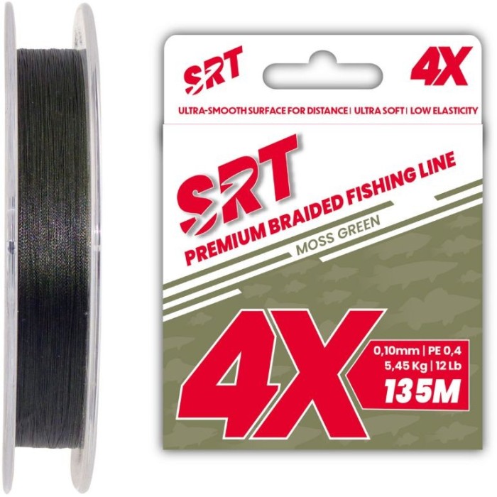 Fir Textil Sert Srt 4X, Moss Green, 5.45kg, 0.10mm, 135m