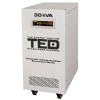 Stabilizator Tensiune Monofazat 24KW TED Electric TED001962, Servomotor, Sinusoidala Pura, LCD, Protectie Supratensiune, Scurtcircuit