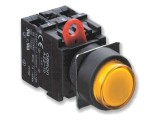 Element de contact OMRON 22mm A22 Iluminat, 2 pini NC, 2 poziții