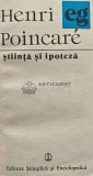 Stiinta si ipoteza - 1986 - Henri Poincare (AE120)