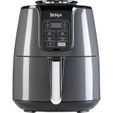 Friteuza cu aer cald Ninja AF100EU, 1550 W, 3.8 l, 4 functii gatit, Gri