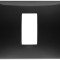 Rama Ornament 1M pt doza de 3M Vimar Neve negru 09671.04